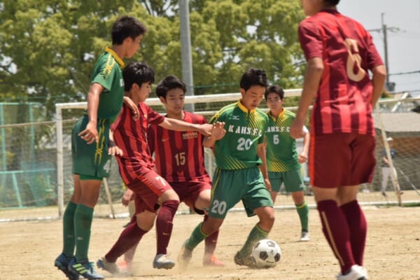 優勝チーム写真掲載 21年度 熊本県高校総体サッカー競技 男子 インターハイ 優勝は大津 ジュニアサッカーnews