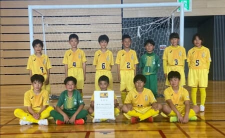 2021年度JFAバーモントカップ第31回全日本U-12 フットサル選手権大会 島根県 松江支部予選 優勝は八雲SSS！