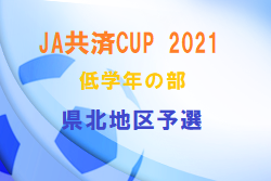 2021年度 JA共済CUP第48回 茨城県学年別少年サッカー大会県北地区大会<低学年の部>　県大会出場8チーム掲載！