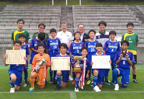 21 第16回めぐみのカップaクラス フジパンcupユースu 12 中濃地区予選 優勝はエスペランサ土田 県大会出場決定 ジュニアサッカー News