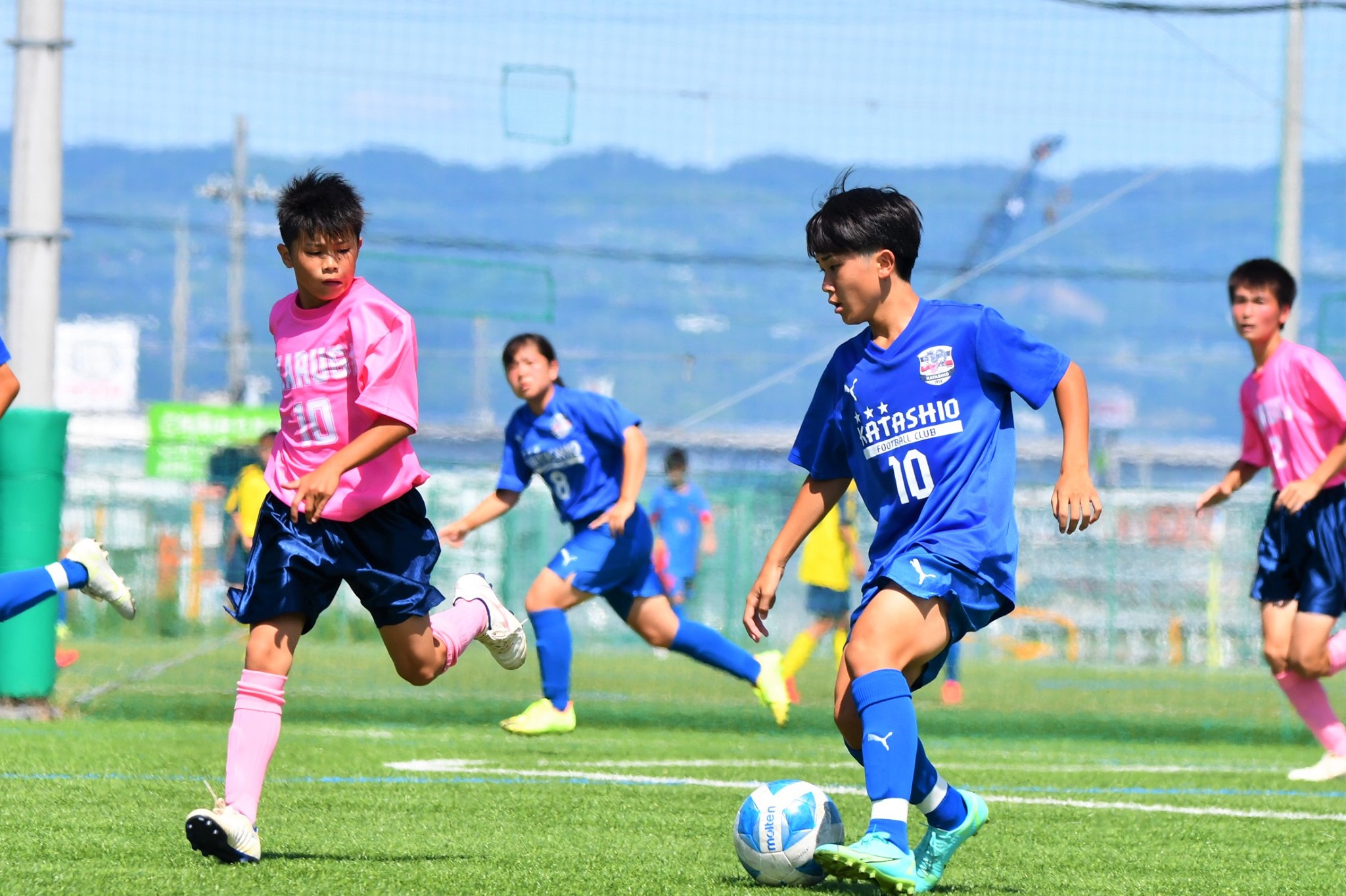 21年度 第72回奈良県中学校総合体育大会 サッカーの部 優勝は上中学校 ジュニアサッカーnews
