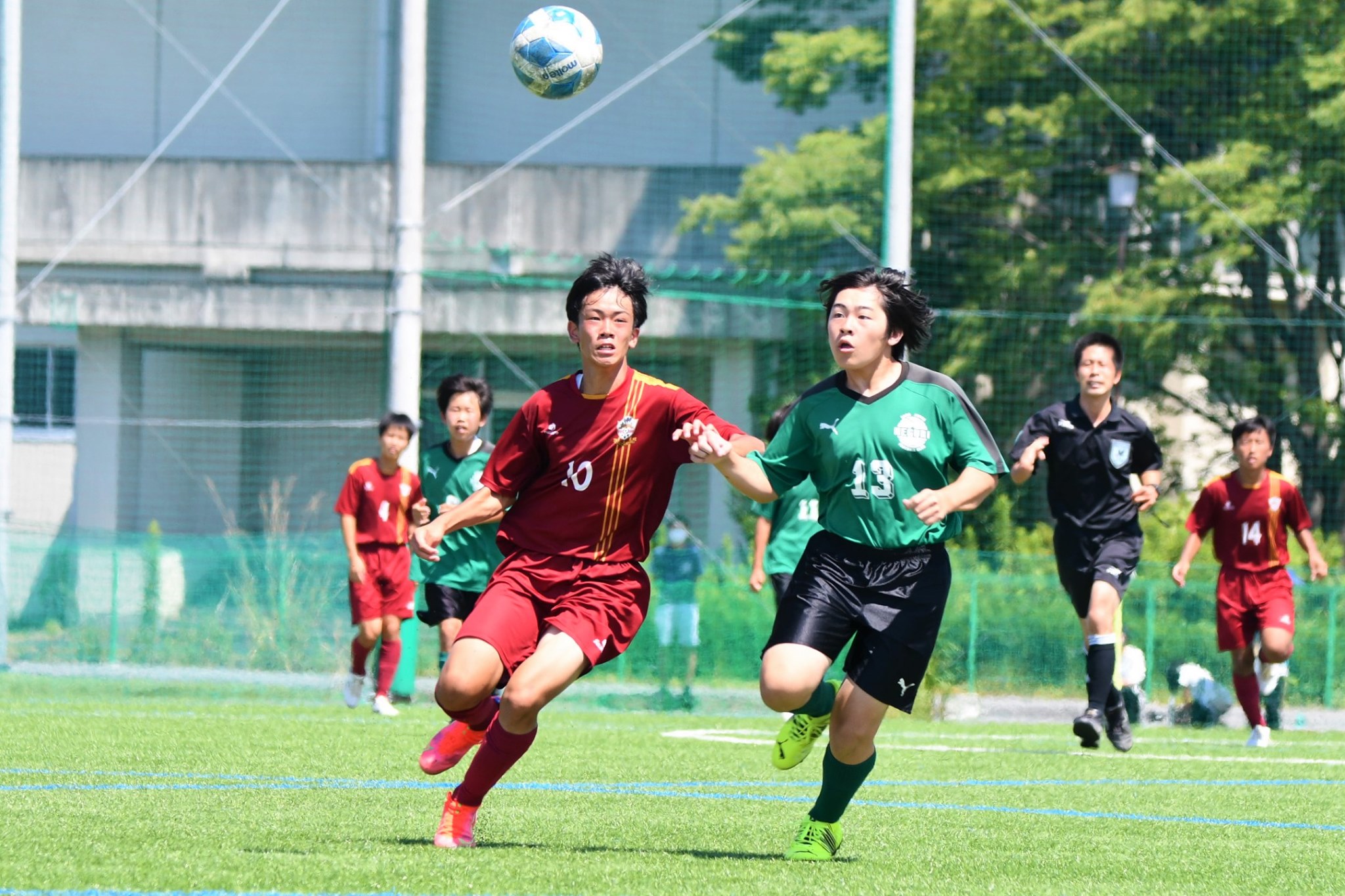 21年度 第72回奈良県中学校総合体育大会 サッカーの部 優勝は上中学校 ジュニアサッカーnews