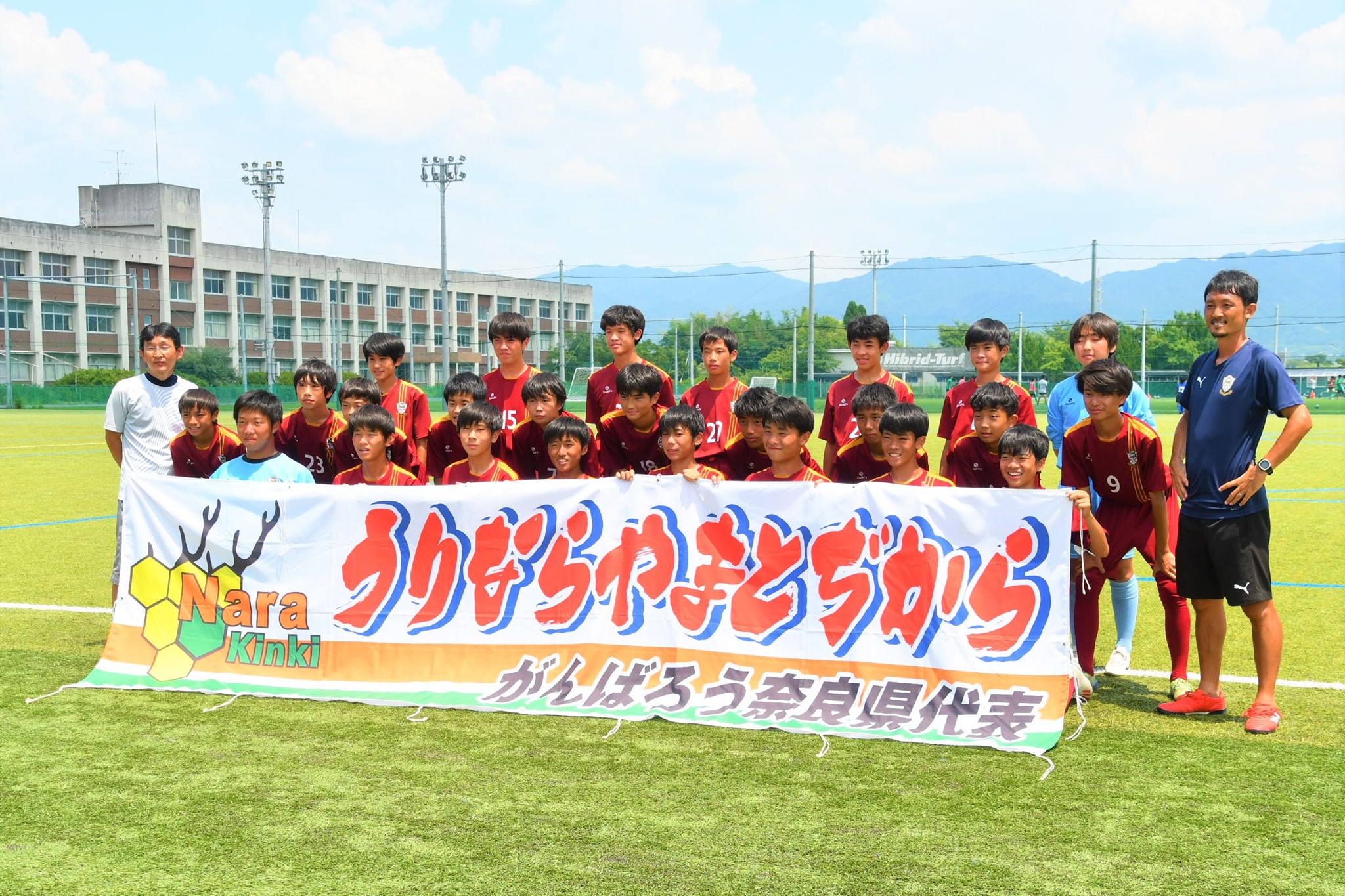 21年度 第72回奈良県中学校総合体育大会 サッカーの部 優勝は上中学校 ジュニアサッカーnews
