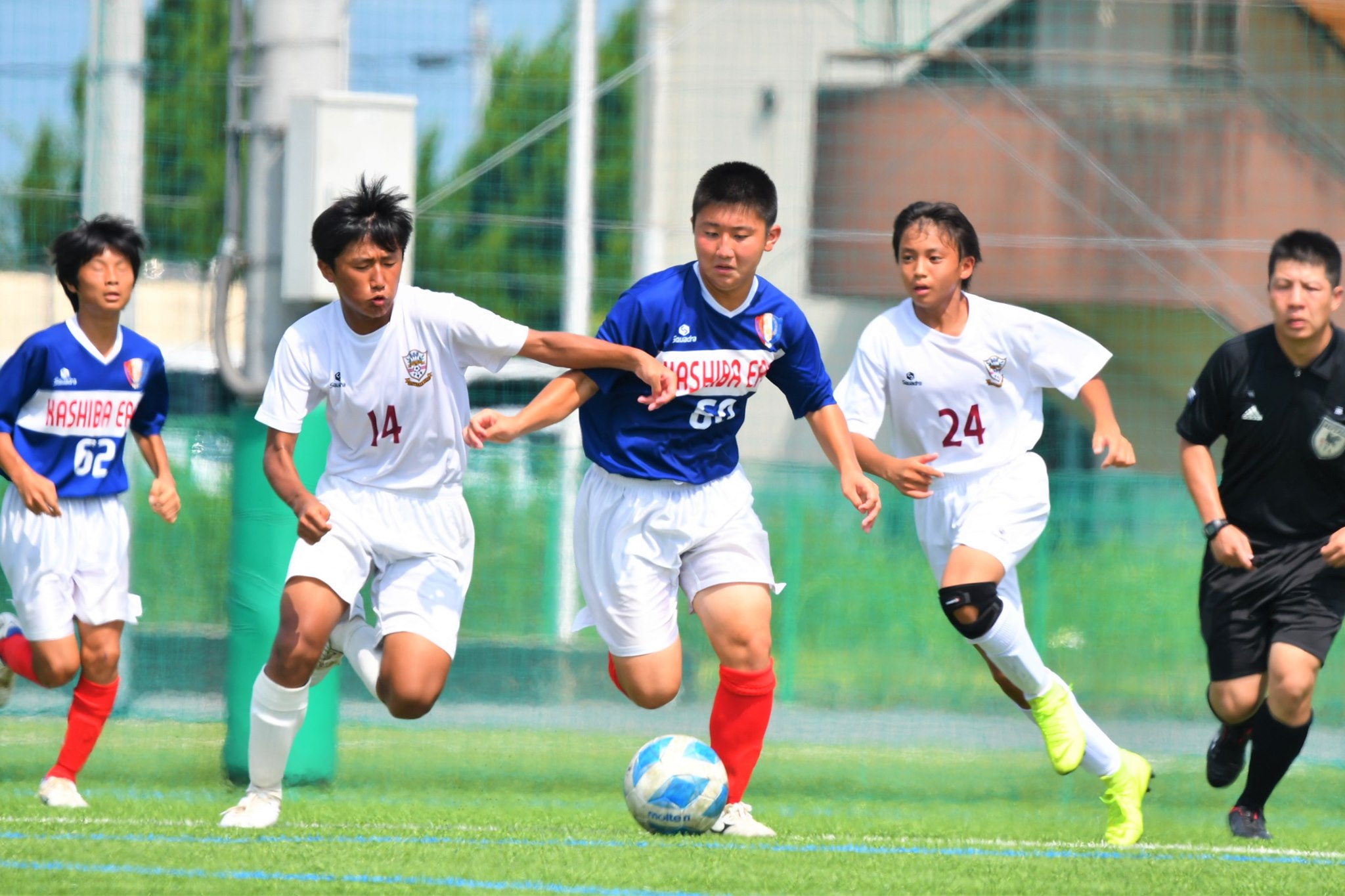 21年度 第72回奈良県中学校総合体育大会 サッカーの部 優勝は上中学校 ジュニアサッカーnews