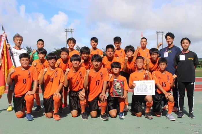 21第55回沖縄県中学校サッカー競技 優勝は美東中 結果表 集合写真掲載 ジュニアサッカーnews