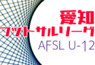 2021年度  東尾張U-12リーグ（愛知）結果情報募集！