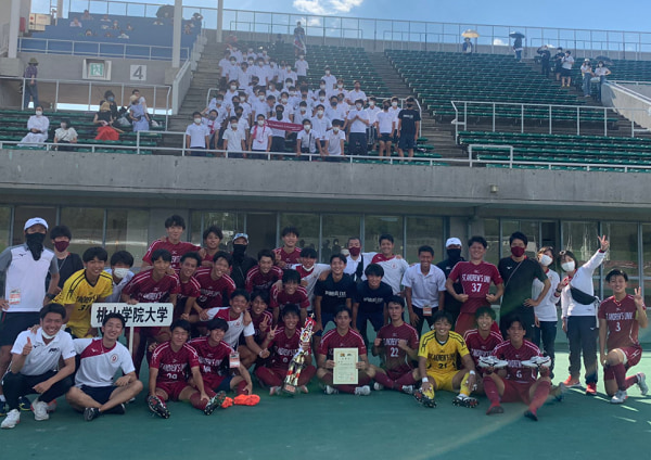 21年度 第50回関西学生サッカー選手権大会 兼 総理大臣杯予選 優勝は桃山学院大 ジュニアサッカーnews