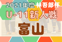 2021年度 林吾郎杯 第49回富山県Ｕ-11サッカー交歓会  優勝はカターレ富山！