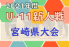 2021年度 第31回九州クラブユース(U-14)新人サッカー大会 鹿児島大会 優勝は太陽SC国分！