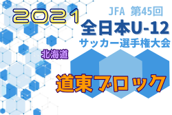 2021年度JFA第45回全日本U-12サッカー選手権大会北海道大会 道東ブロック大会 全道大会出場チーム決定！その他の情報お待ちしています！