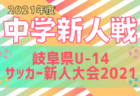 2021年度 第24回兵庫県中学生（U-13）サッカ－選手権大会 優勝はサルパFC！最終結果掲載