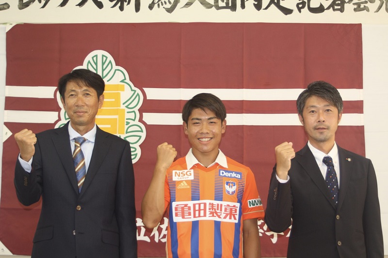 吉田陣平選手 佐賀東高校 は プロサッカー選手 の夢をどうやって叶えたのか アルビレックス新潟入団内定 ジュニアサッカーnews