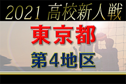 2021年度 東京都第4地区高校新人選手権大会　優勝は東海大高輪台！