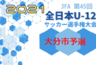 2021年度 JFA第45回全日本U-12サッカー選手権大会 茨城県大会 県南地区予選 県大会出場チーム決定！