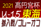 2022埼玉県ユースU-15サッカーリーグ参入戦 12/4結果掲載！2部参入8チーム決定！