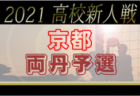 【大会中止】2021年度 京都高校サッカー新人大会 1/22,23以降大会中止に！