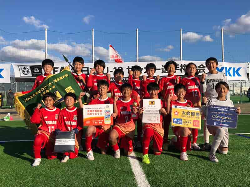 優勝チームコメント掲載 21年度 U 12リーグ第45回全日本少年サッカー大会 大阪中央大会 優勝はdream Fc ジュニアサッカー News