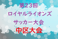 2021年度 第23回ロイヤルライオンズサッカー大会 中区大会 （広島）優勝はTIPS！