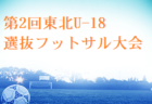 2021年度 第33回 ヒロスポーツ杯 U-12 （宮城）泉予選 優勝は寺岡GALLANTS！4チームが決勝大会へ