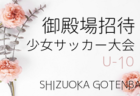 【延期・中止】2021年度 第28回御殿場招待少女サッカー大会 U-12（静岡）2/5,6開催！組み合わせ情報をお待ちしています！