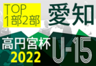 2022年度 高円宮杯U-15リーグ愛知TOP･1部･2部   10/1,2,3結果更新！入力ありがとうございます！次回10/8,9,10