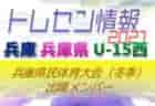 2021年度 第55回奈良県中学校サッカー新人大会 優勝は上中学校！