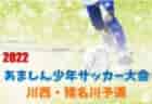 2021年度 OFA第20回大阪府U-11チビリンピックサッカー大会 JA全農杯 豊能地区予選 DREAM中央大会出場決定！
