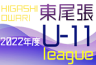 2022年度 東三河U-12リーグ（愛知）開催中   次回日程募集！