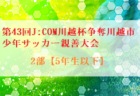 2021年度 第15回卒業記念サッカー大会MUFGカップ 豊能地区（大阪）中央大会出場は千里ひじり･新田南･秦野！