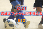 【大会中止】2021 宮城県フットサル選手権(U13)大会 大会概要掲載！ 2/27開催