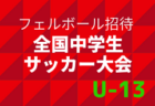 2021年度 第21回フェルボール愛知招待大会U-14（静岡）結果募集中！情報お待ちしています！
