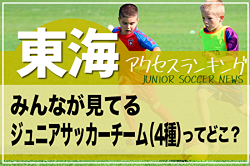 独自調査【東海】みんなが見てるジュニアチーム（4種）ってどこ？県別チームアクセスランキング【2023年1月～6月】