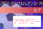 2021年度ナショナルトレセン女子U-14 北信越参加者メンバー発表！ 1/8〜1/10の開催は中止