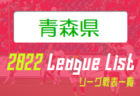 2022年度 山形県リーグ戦表一覧