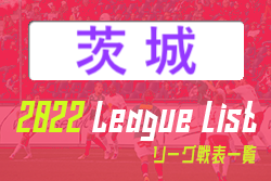 2022年度 茨城県リーグ戦表一覧