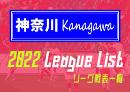 2022年度 神奈川県リーグ戦表一覧