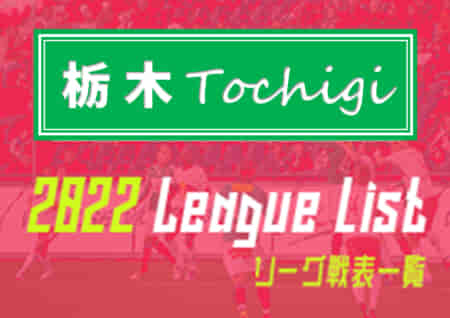 2022年度 栃木県リーグ戦表一覧