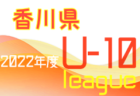 2022年度 香川県ジュニアサッカーリーグ U-12(前期) 前期結果掲載！