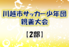 2021年度 川越市サッカー少年団親善大会【1部】（埼玉県）優勝はダイナモ川越FC(A)！