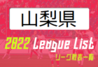 2022年度 長野県リーグ戦表一覧