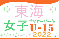 2022年度 JFA U-15女子リーグ東海 優勝はJFAアカデミー福島！入替戦結果も掲載