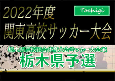 2022年度 関東高校サッカー大会 栃木県予選 優勝は宇短大附！佐野日大とともに関東高校サッカー大会出場へ!!