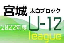 みやぎ生協めぐみ野杯 U12 サッカーリーグ 2022 太白ブロック（宮城）後期リーグ 優勝はMESSE宮城！