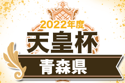 2022年度天皇杯JFA第102回全日本サッカー選手権大会青森県代表決定戦 優勝はヴァンラーレ八戸