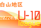 2022年度 諫早市中学校総合体育大会サッカー競技（長崎県）優勝は明峰中学校！