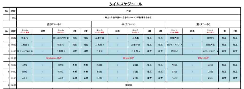 2021年10月～　群馬県開催カップ戦情報【随時募集・随時更新中】渋川カップ2年生大会3/26開催