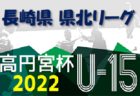 高円宮杯 U-15サッカーリーグ 2022 鹿児島県チェストリーグ 次節日程情報募集しています！