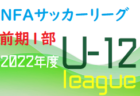 2022年度 第8回JCカップU-11少年少女サッカー大会 京都府予選大会 優勝は京都長岡京SS！