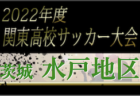2022年度 関東高校サッカー大会 茨城県大会 県東地区予選　県大会出場校4校決定！