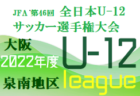 2022年度 4種リーグU-11ABゾーン 豊能・三島・北河内・中河内（大阪）6/25.26結果！他グループ組合せ情報お待ちしています！
